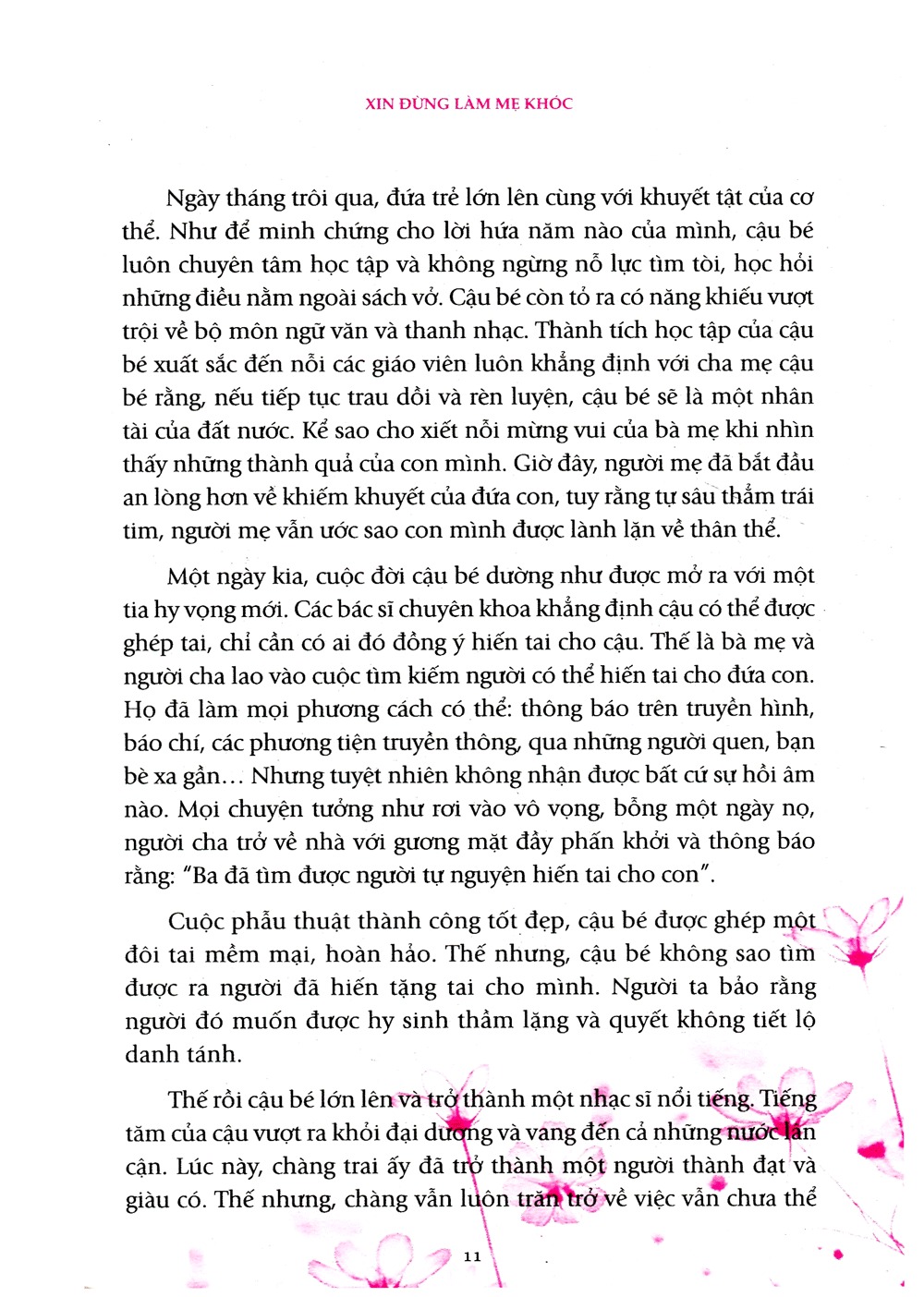 Hạt Giống Tâm Hồn - Xin Đừng Làm Mẹ Khóc