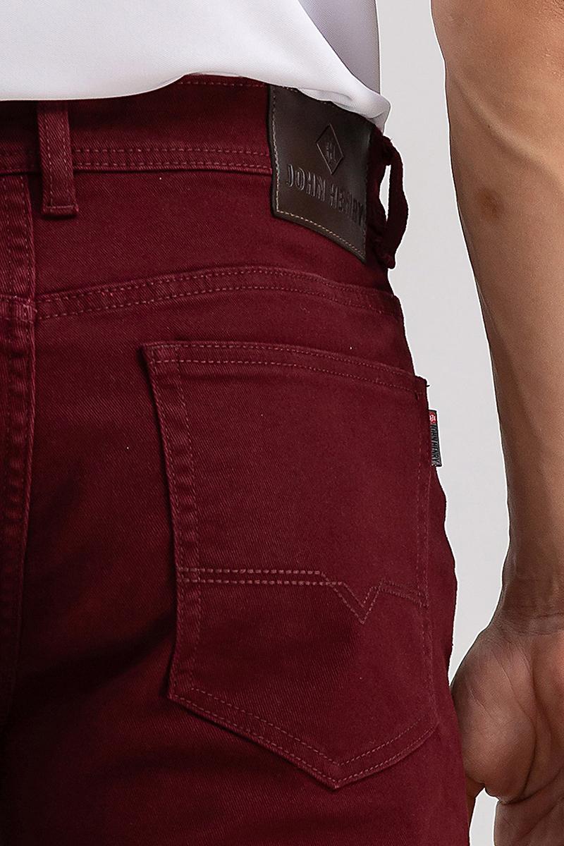 Quần short jeans nam form vừa SP22SS01-JN - RED
