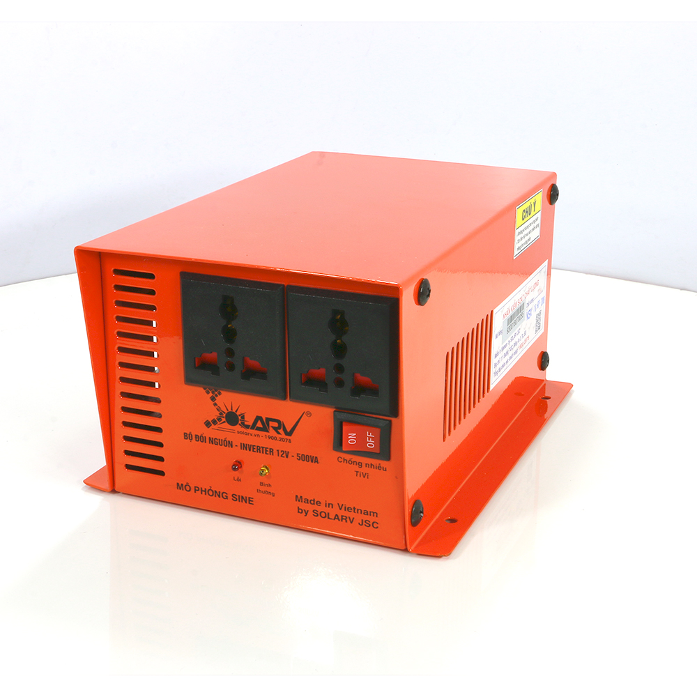 Bộ Đổi Nguồn / Kích Điện  Sine Mô Phỏng 12V-500VA