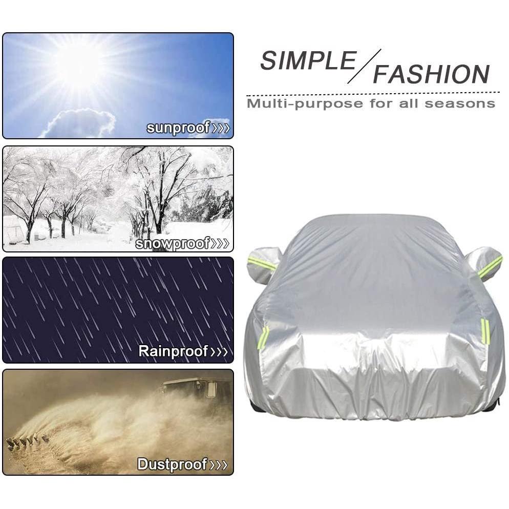 Bạt trùm xe ô tô Audi Q3 vải dù oxford cao cấp áo trùm che phủ xe hơi, bạc phủ xe ô tô bảo vệ oto xe hơi