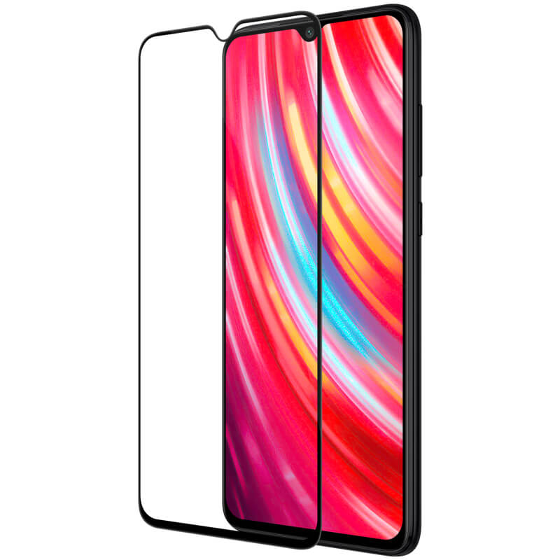 Miếng dán kính  cường lực 3D full màn hình cho Xiaomi Redmi Note 8 Pro hiệu Nillkin XD CP + Max (Mỏng 0.3mm, Kính ACC Japan, Chống Lóa, Hạn Chế Vân Tay) - Hàng chính hãng