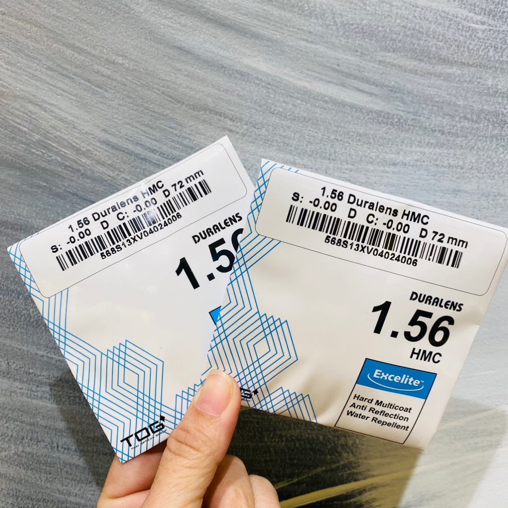 Tròng kính TOG Thương hiệu: EXCELITE - Xuất xứ Thái Lan Chiết suất : 1.56