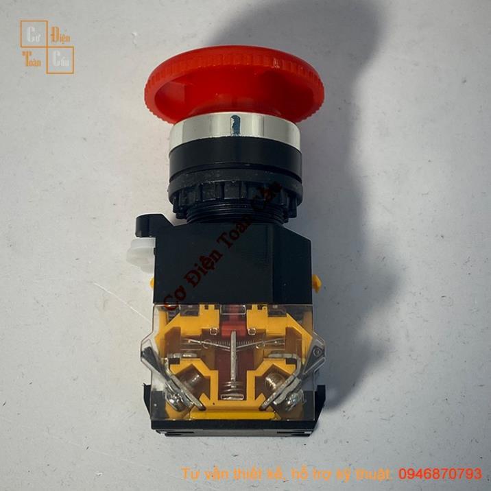 Nút Dừng Khẩn Cấp LA39/STOP phi 22mm