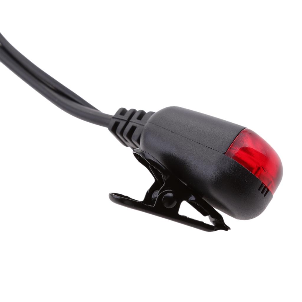 LED Ear-Hook Earpiece Earphone Microphone For Walkie Talkie Two Way Radio