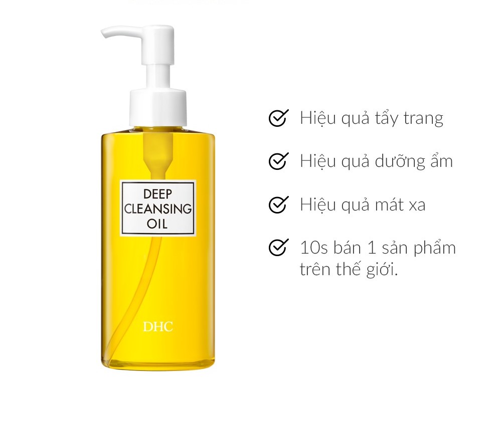 Dầu tẩy trang DHC Olive Deep Cleansing Oil (Nhập khẩu