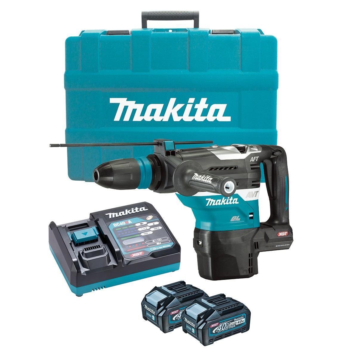 MÁY KHOAN ĐỘNG LỰC DÙNG PIN 40V MAKITA HR005GM201 , 2 PIN 4.0A.H) - HÀNG CHÍNH HÃNG