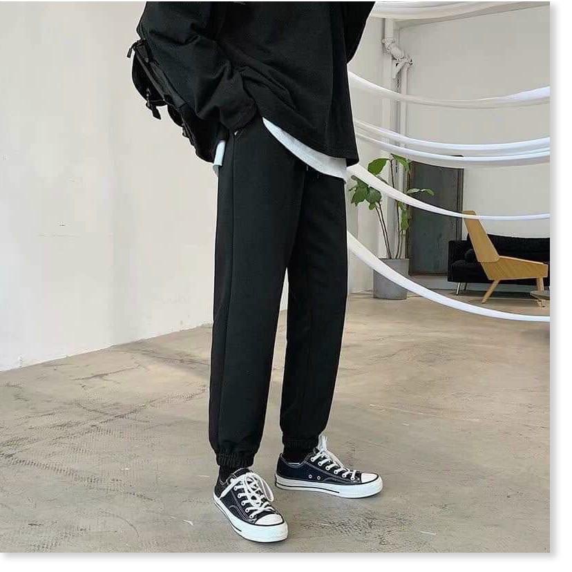 QUẦN JOGGER TRƠN THỤNG UNISEX B.BY
