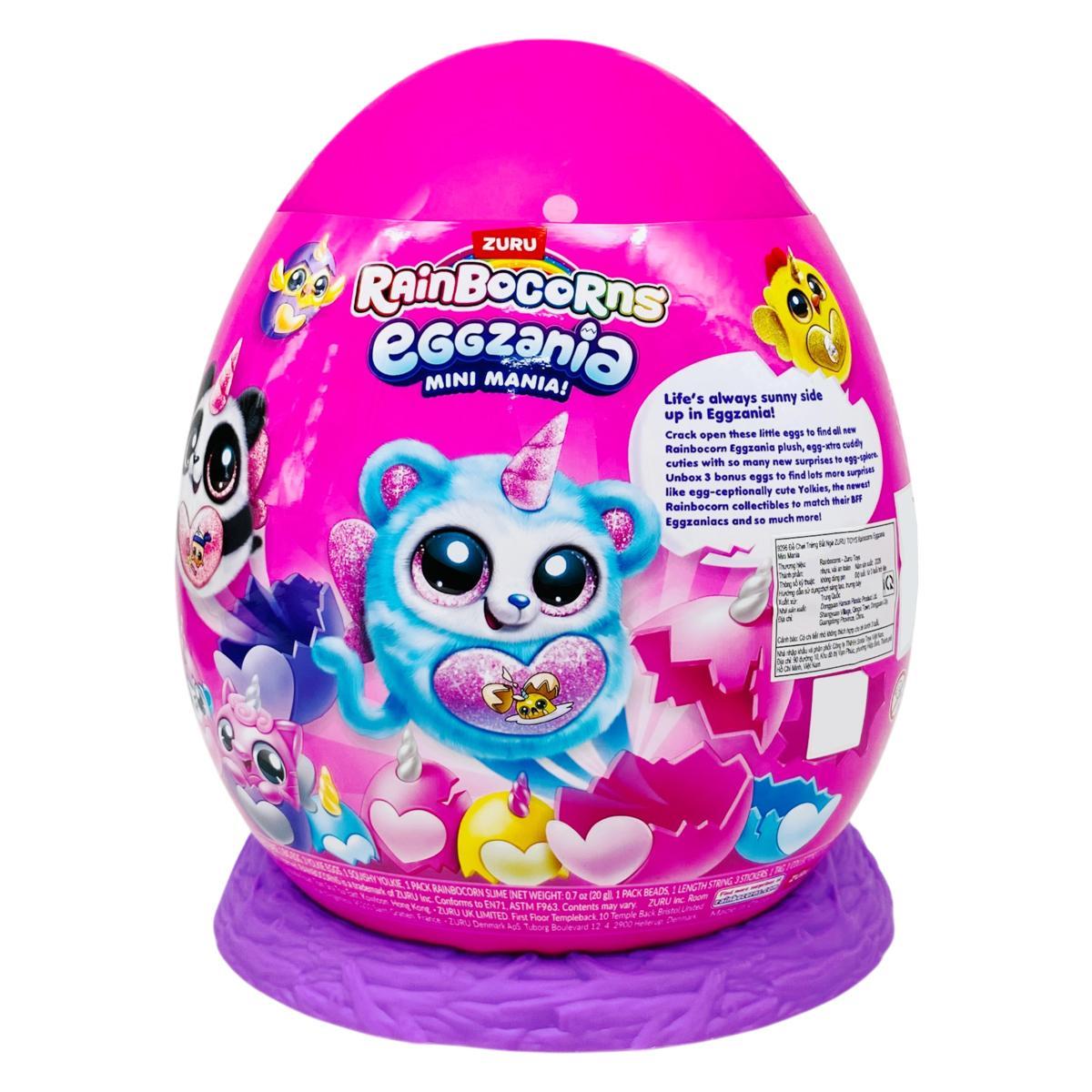 Đồ Chơi Trứng Bất Ngờ Rainbocorns Eggzania Mini Mania - Zuru 9296