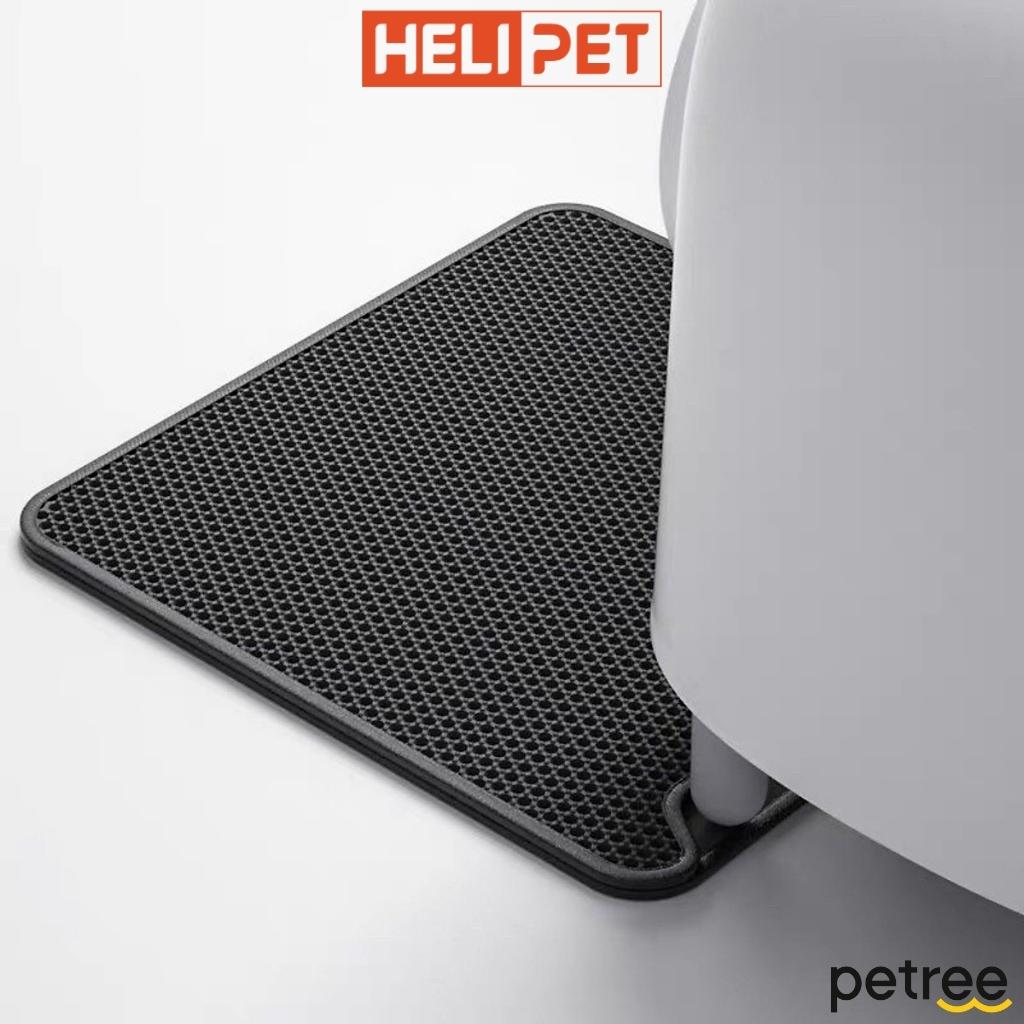 Thảm Lót Chống Văng Cát Cho Máy Vệ Sinh Tự Động Cho Mèo, Máy Dọn Phân Cho Mèo Petree Minion, Petkit- HeLiPet