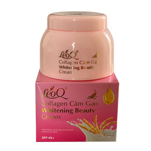 LEOQ COLLAGEN CÁM GẠO WHITENING BEAUTY CREAM 200G
