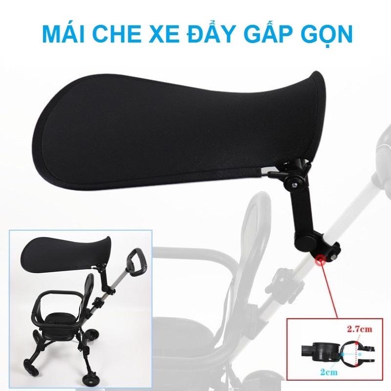 Xe đẩy đảo chiều gấp gọn du lịch siêu nhẹ