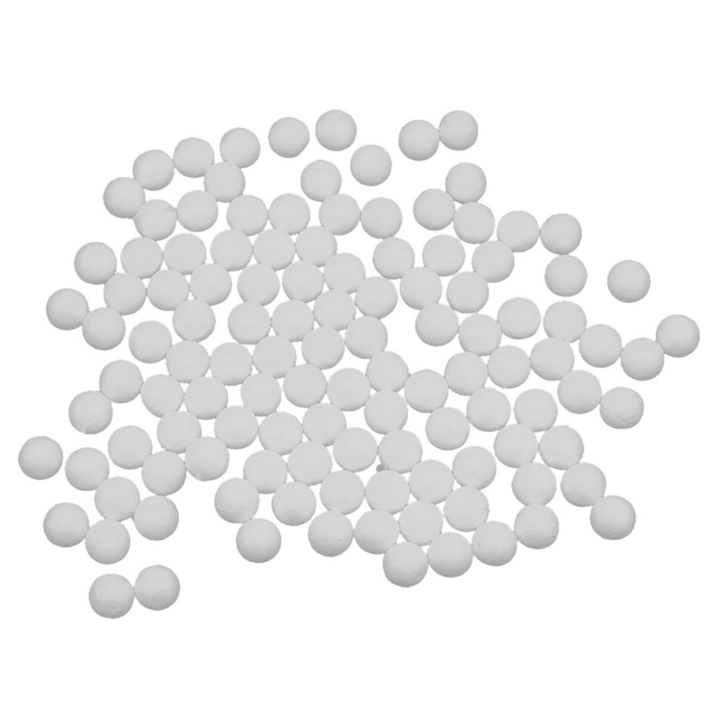 4x100pcs White Modelling Craft Polystyrene Foam Balls  15mm