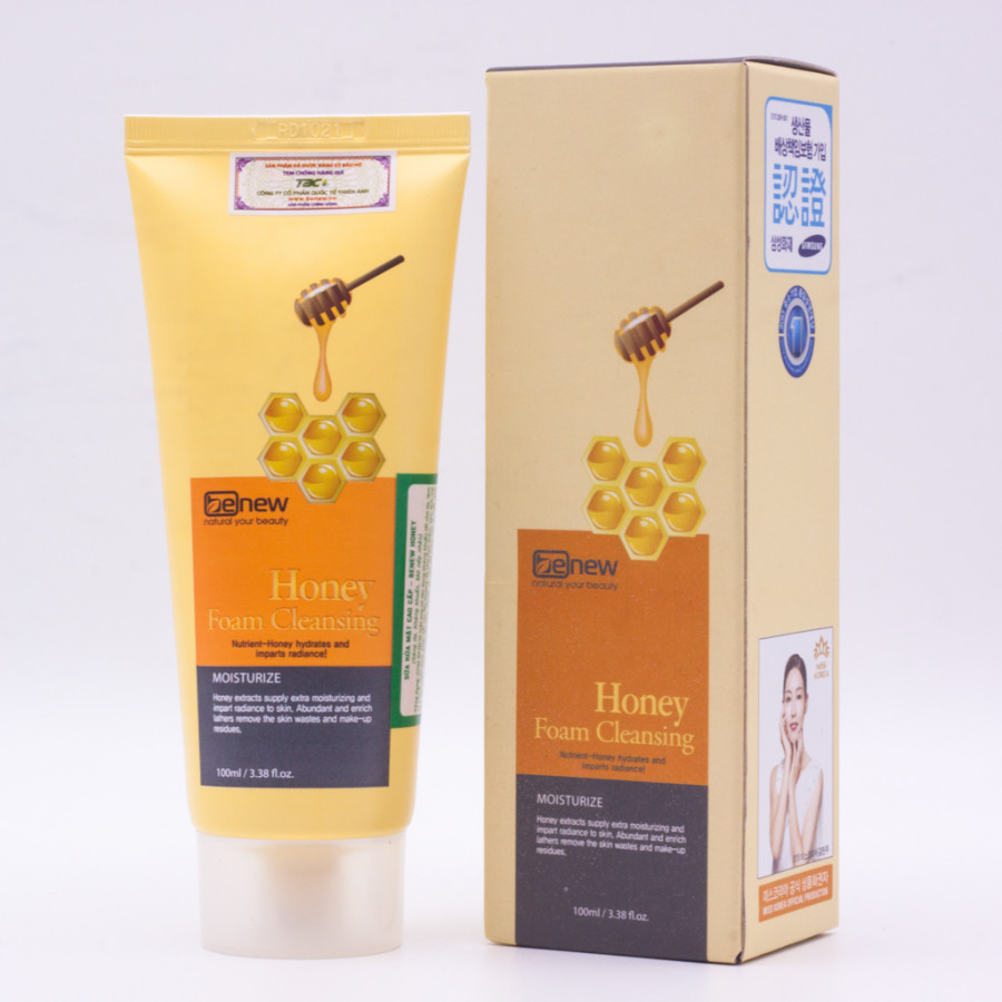 Sữa rửa mặt tinh chất từ mật ong Benew Honey (100ml)