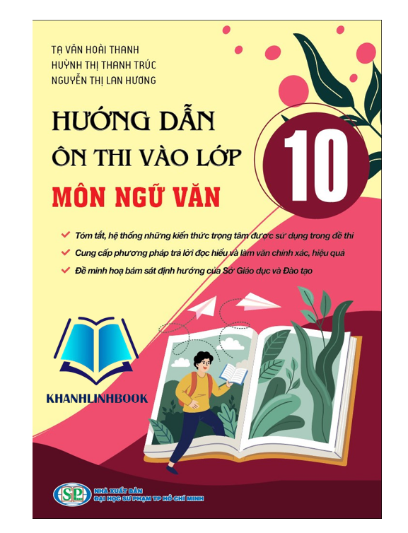Sách - Hướng dẫn Ôn thi vào lớp 10 môn Ngữ Văn