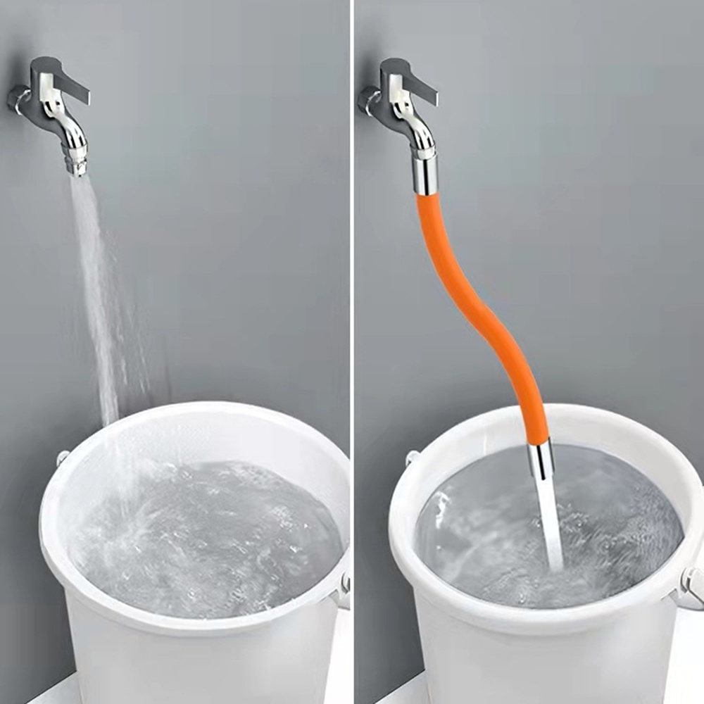 Vòi nước nối dài uốn cong 360 độ chống tung tóe nước có thể xoay 360 độ tiện dụng cho nhà bếp