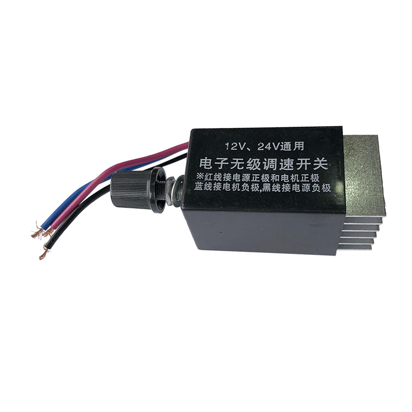 Motor Speed Controller Switch Truck Fan Heater Control Defroster DC 12V 24V