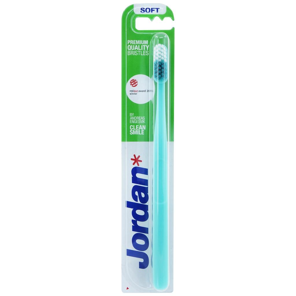 Combo 4 Bàn chải đánh răng Jordan Clean Smile, Lông Mềm