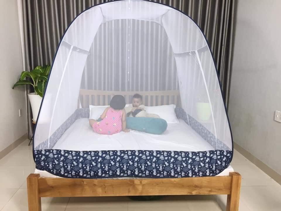 Màn Chụp Cao Cấp Đỉnh Rộng -2 cửa Mẫu Phi Hành Gia - Đại Lý Màn Chụp Cao Cấp Mộc Miên Hà Nội