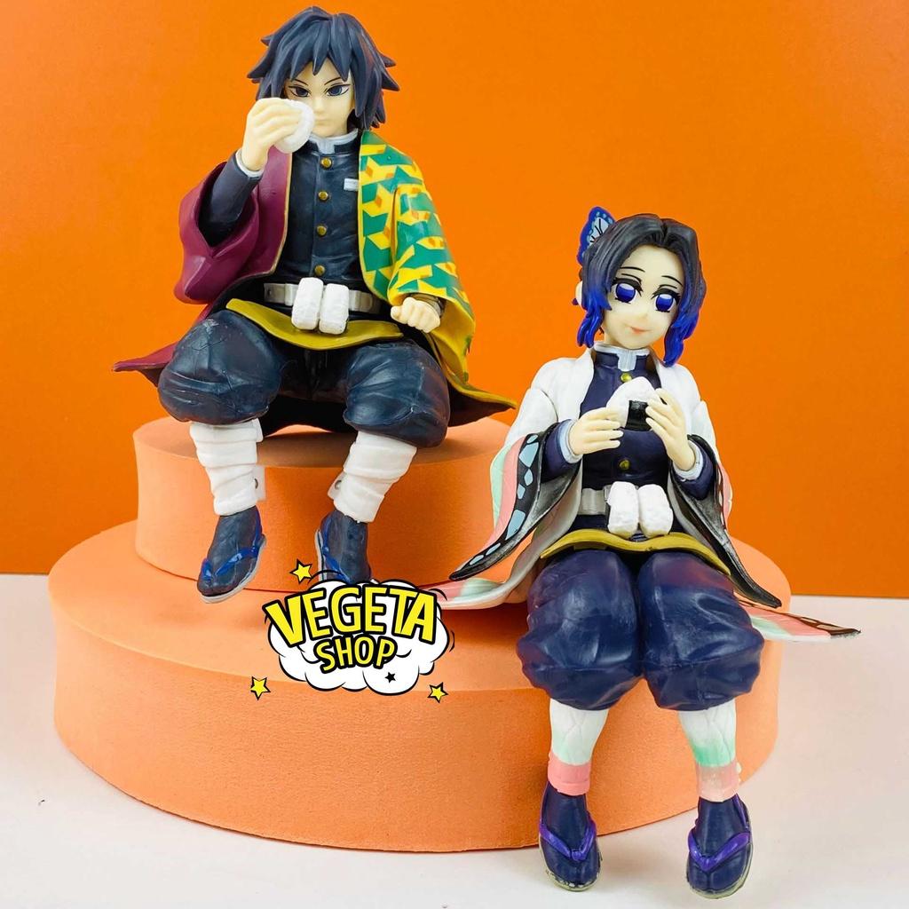 Mô hình Kimetsu No Yaiba - Thanh gươm diệt quỷ Tanjiro Nezuko Zenitsu Inosuke Rengoku Giyu Shinobu Tokito Iguro Kanroji