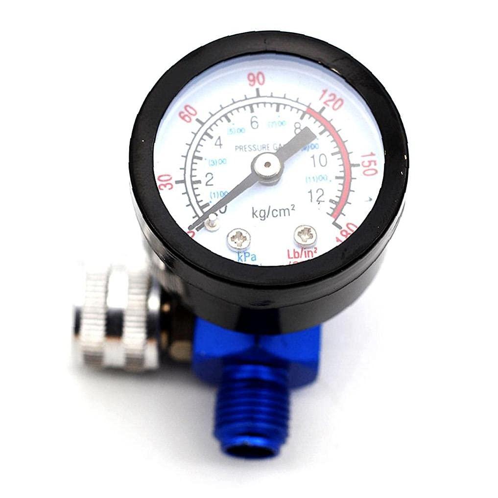 Máy đo áp suất không khí G1 / 4 Máy phun sơn Airbrush Máy phun khí Bẫy dầu phun khí