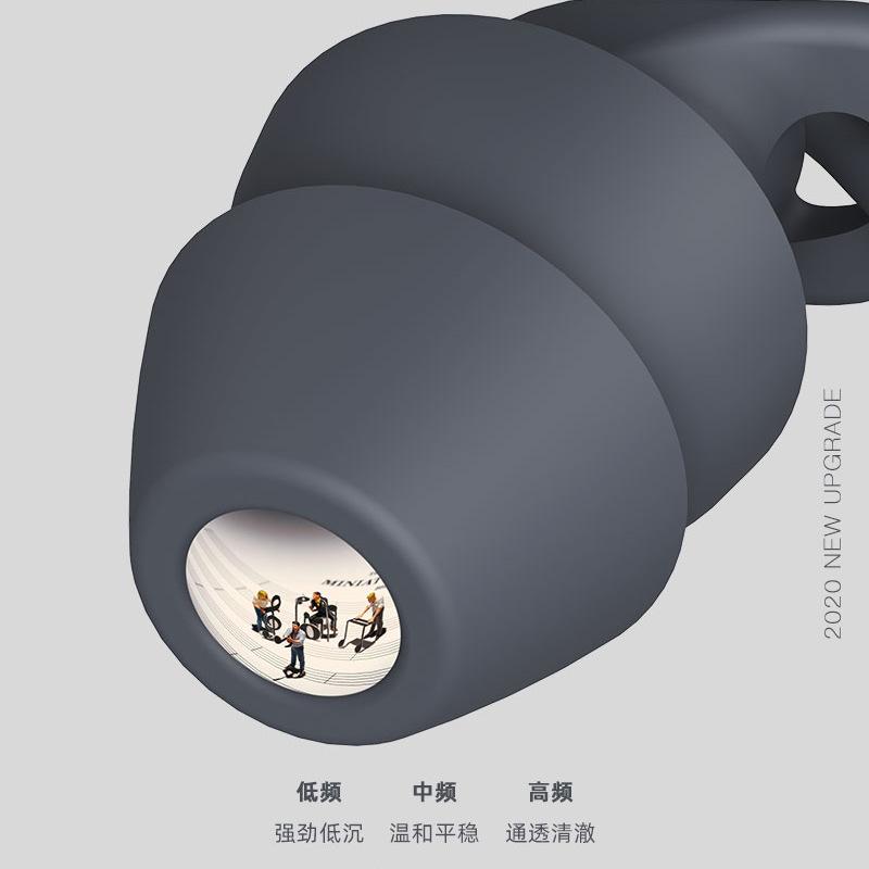 Giao hàng nhanh tai nghe ngủ có dây in-ear sleep chuyên biệt side ngủ không áp tai cách âm chống ồn giảm ồn chống ồn đai ngủ vành tai