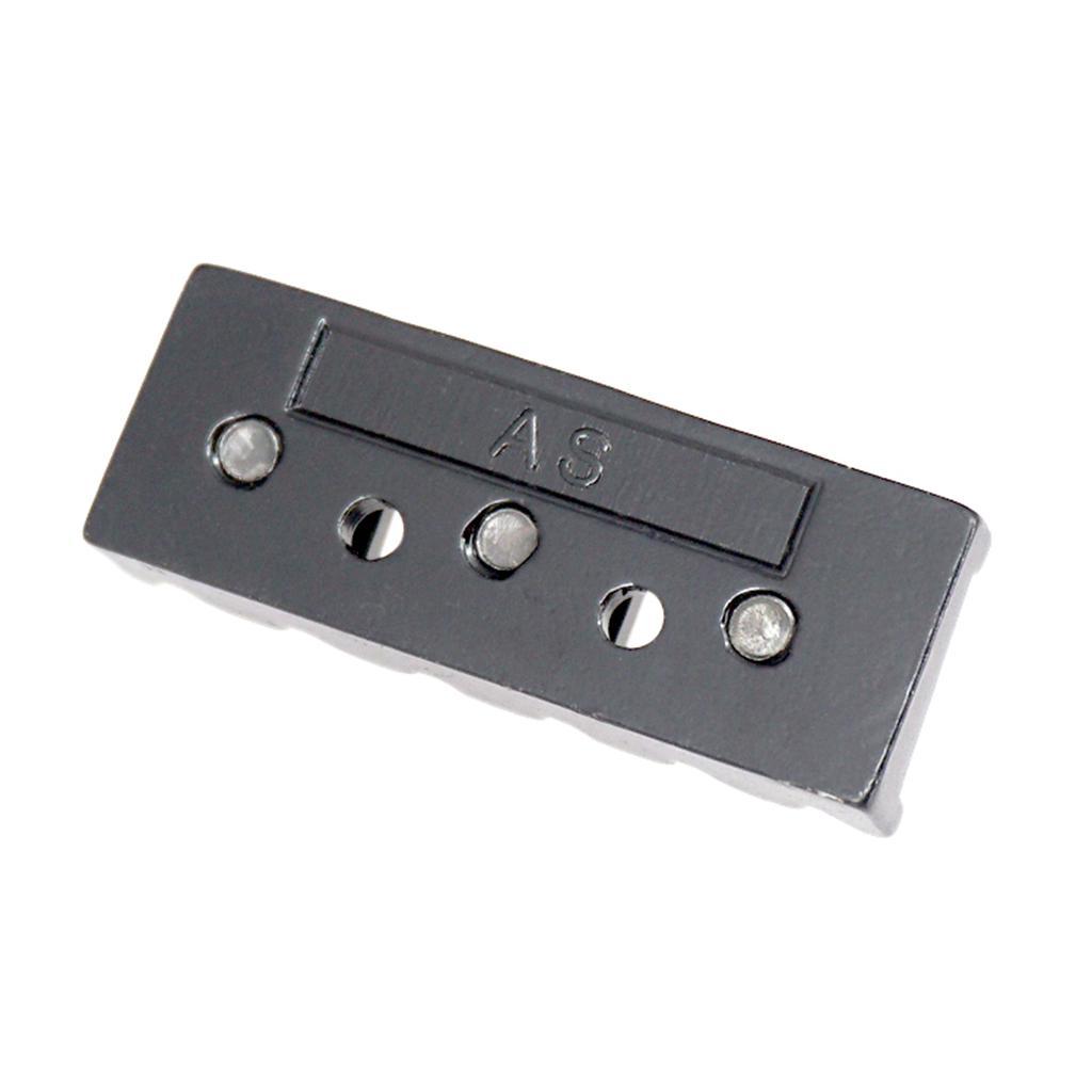 2x Guitar String Nut W/Wrench Screws Set For Electric Guitar Bridge 43mm