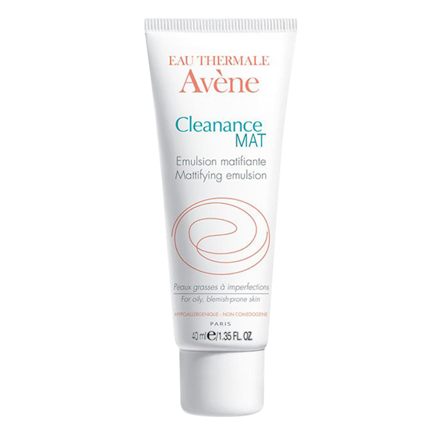 Nhũ tương giảm bóng nhờn cho da nhờn mụn Avene Cleanance Mat Emulsion Mattifying 40ml