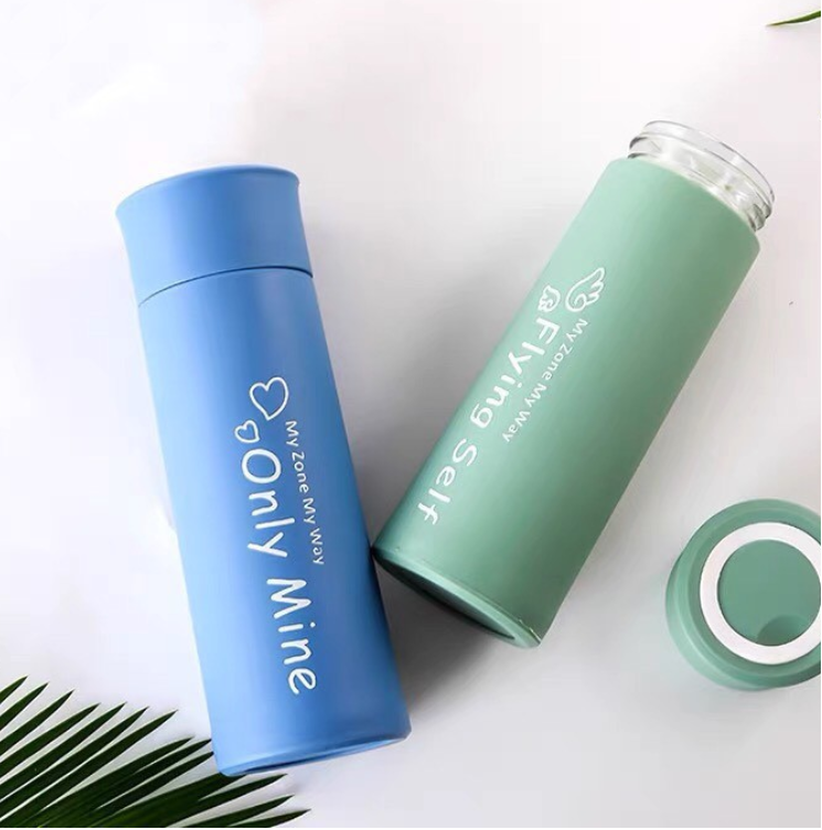 BÌNH ĐƯNG NƯỚC LÕI THUỶ TINH VỎ BỌC NHỰA