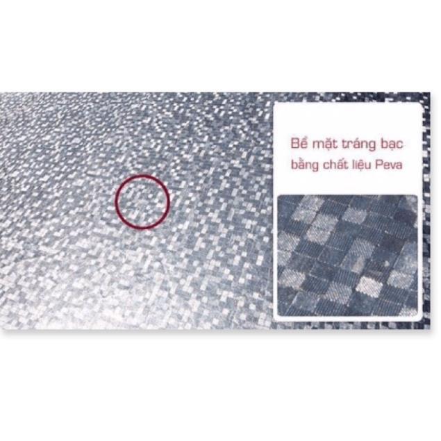 Bạt phủ xe ô tô 2 lớp tráng bạc cao cấp