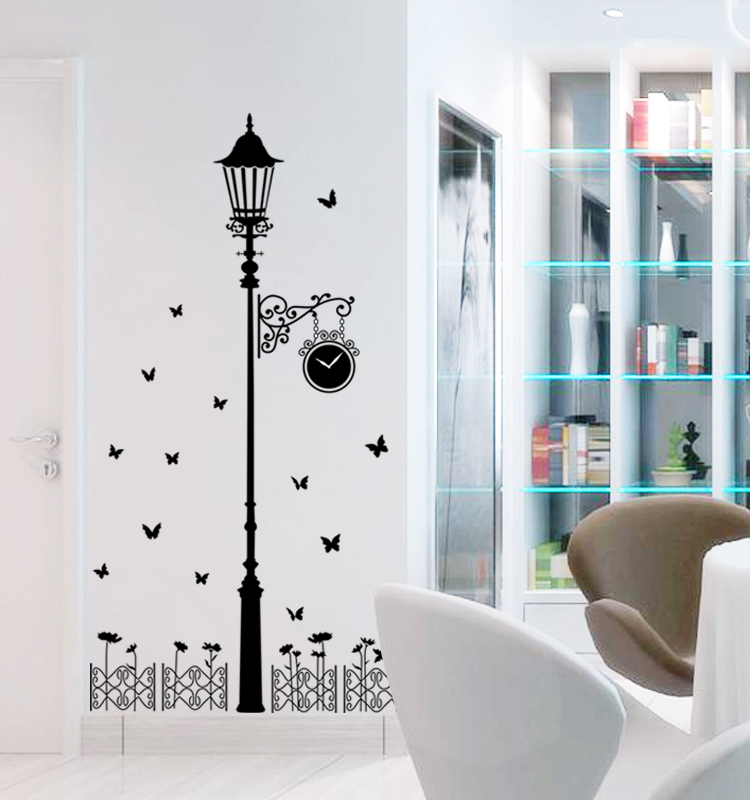 Decal dán tường Mẫu Những chú mèo đáng yêu ,có sẵn keo chỉ cần bóc dán