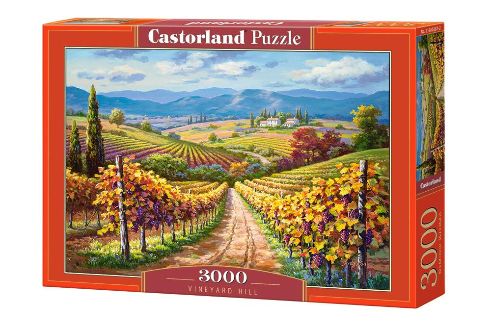 Xếp hình puzzle Vineyard Hill 3000 mảnh CASTORLAND C-300587