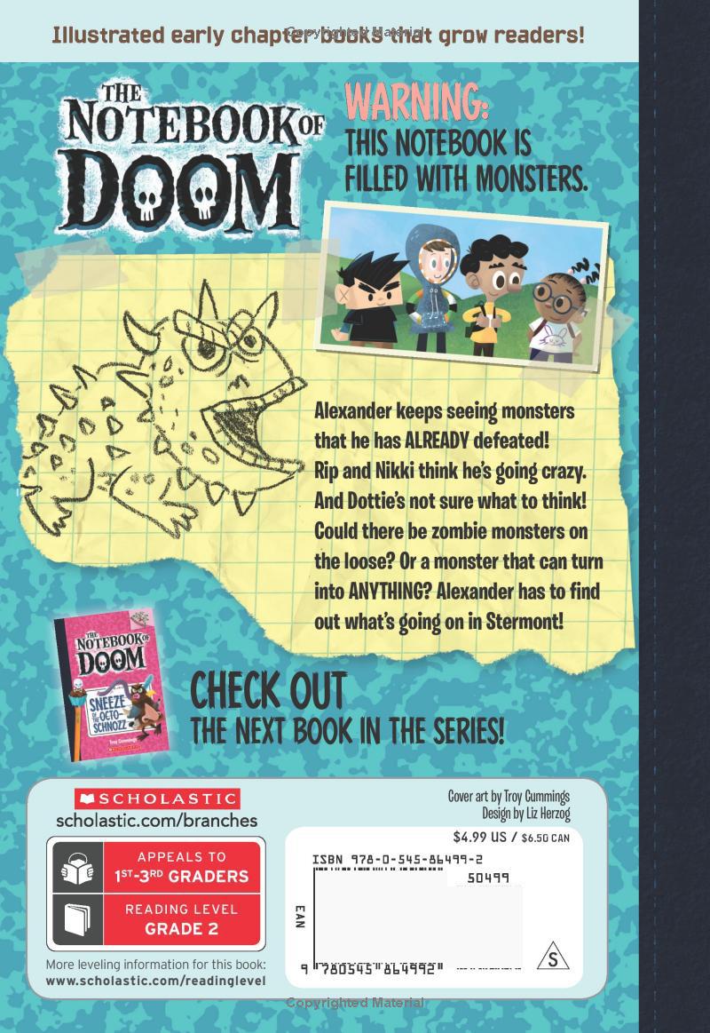 Sách ngoại văn: The Notebook Of Doom - Book 10 - Snap Of The Super-Goop