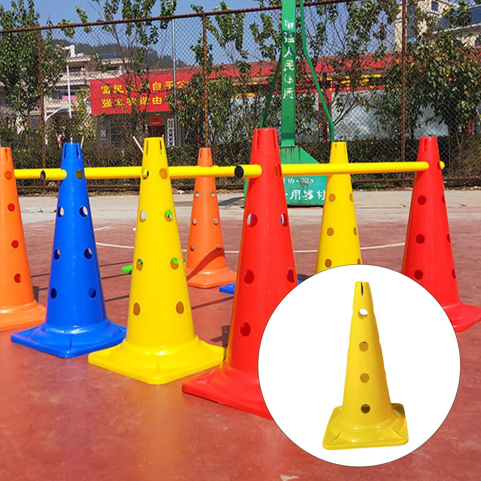 20 inch Thickened Sport Training Cone with Hole for Soccer Basketball