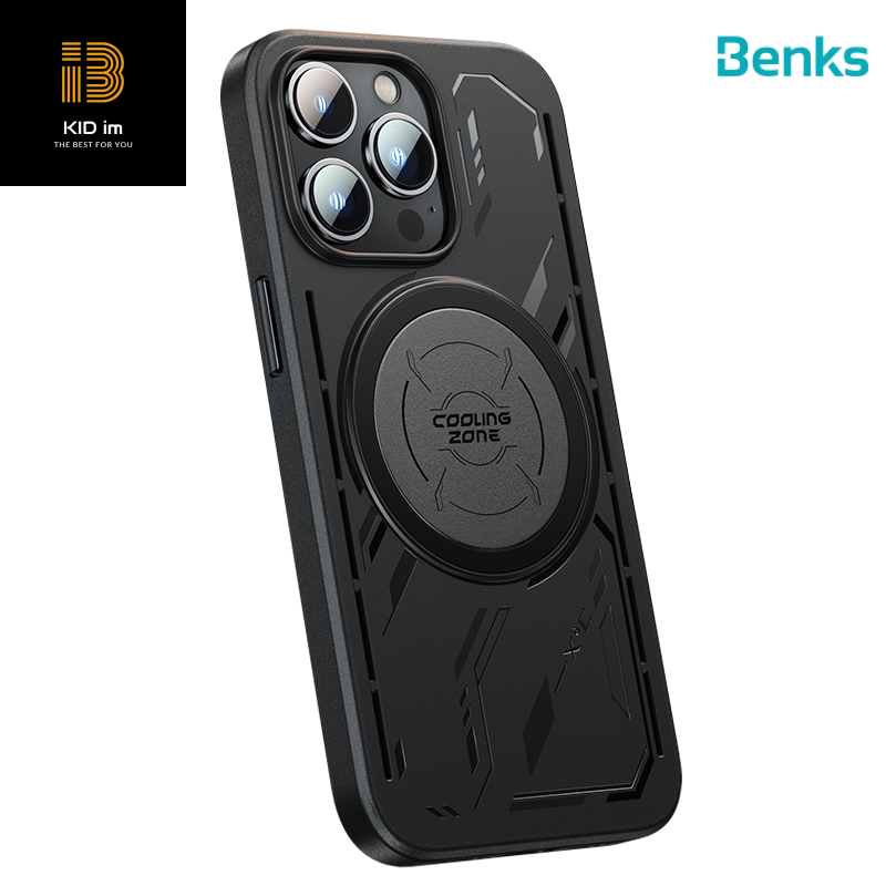 Ốp lưng từ tính tản nhiệt gaming Benks cho iPhone 13 Pro/ iPhone 13 Promax - Hàng chính hãng