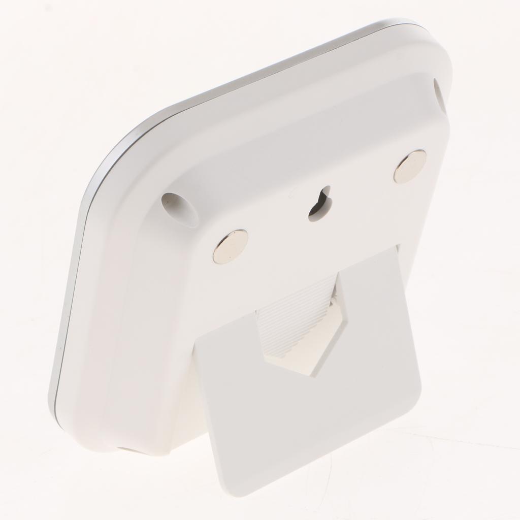 Indoor Thermometer Hygrometer Electronic Touch Type Weather Clock Indicator