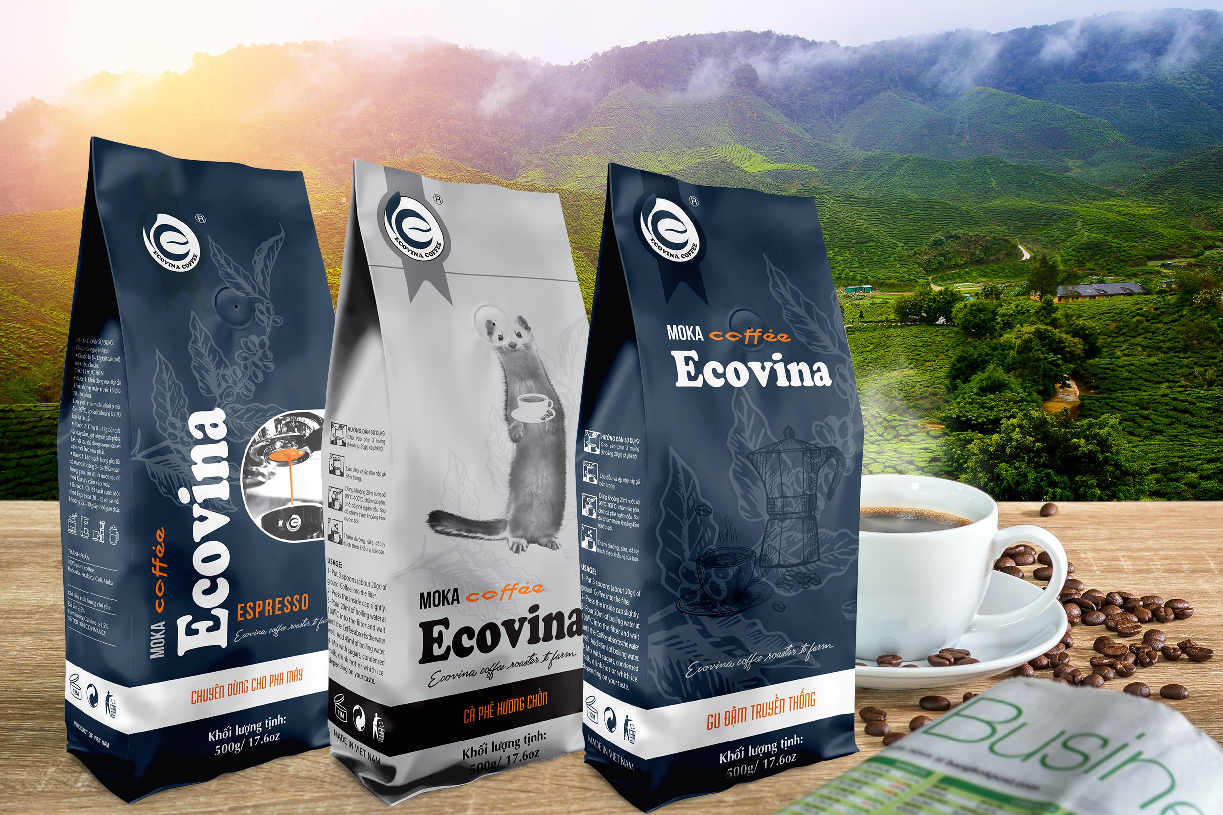 [ECOVINA CAPHE] CÀ PHÊ HƯƠNG CHỒN ECOVINA