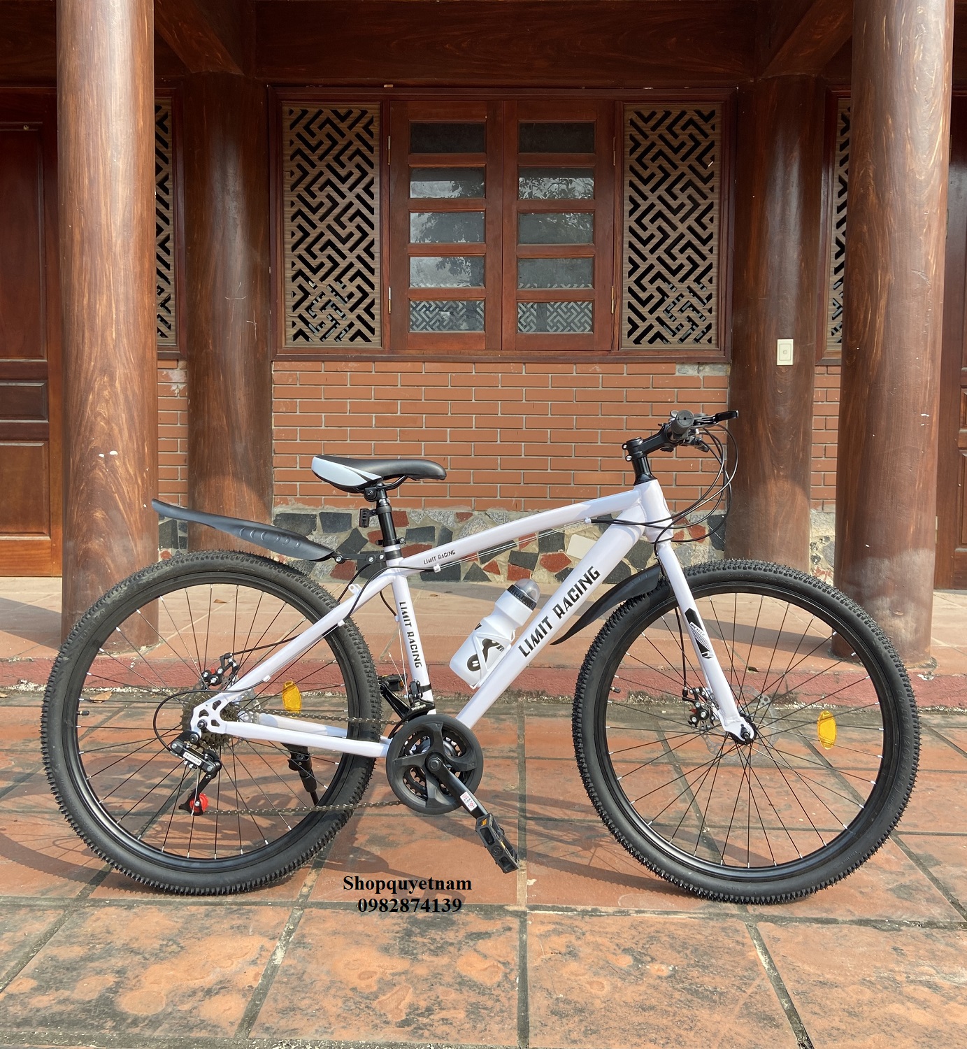 Xe đạp touring, xe đạp đường phố Limit Racing 26inch - Tặng chuông, bình nước, chắn bùn trước sau, đồ lắp xe