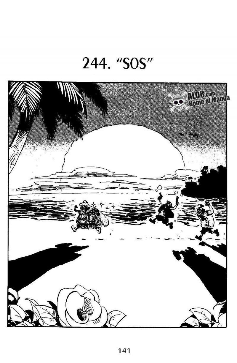 đảo hải tặc - one piece chapter 244 1