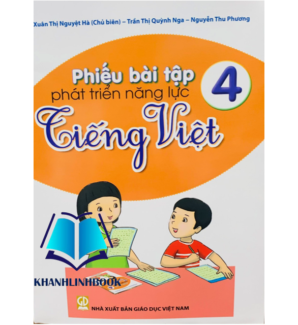 Sách - Phiếu bài tập phát triển năng lực tiếng việt 4