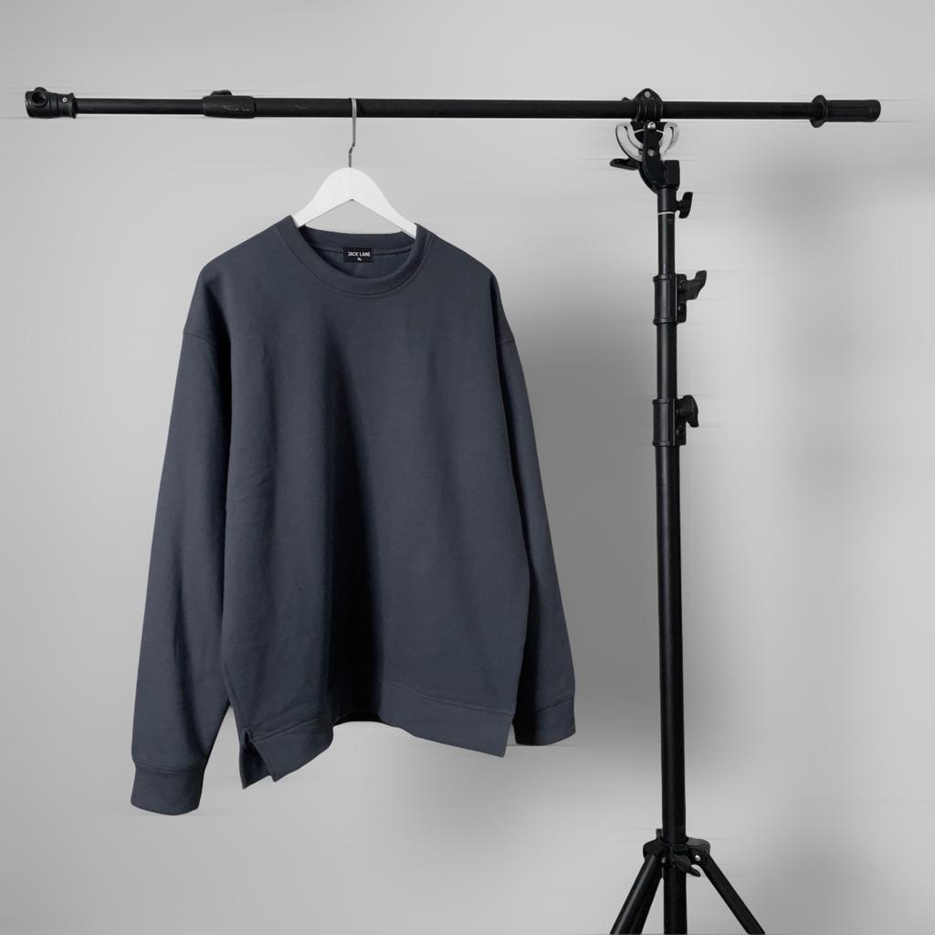 Áo Sweater Oversize,Áo Sweater Unisex Xẻ Tà JACKLANE