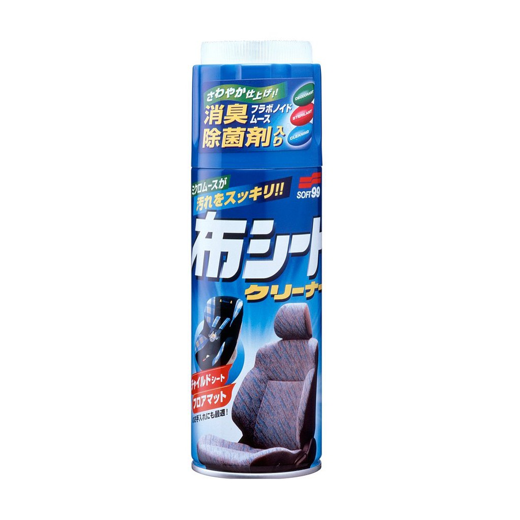 [COMBO] Vệ Sinh Đa Năng Wash Mist L-82 &amp; Vệ Sinh Ghế Nỉ Nội Thất New Fabric Seat Cleaner L-28 SOFT99