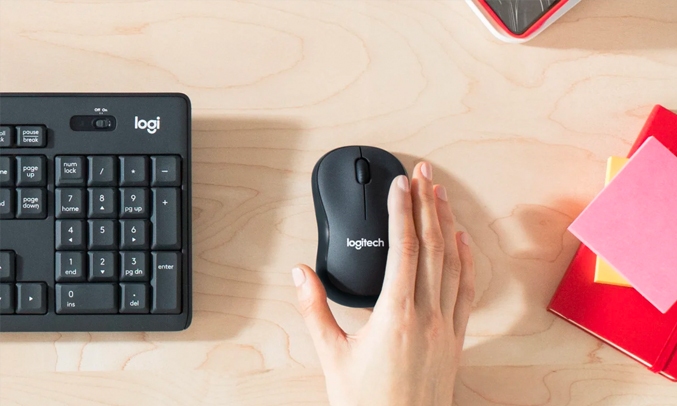 Chuột không dây Logitech M221 Đen - Tương thích tốt