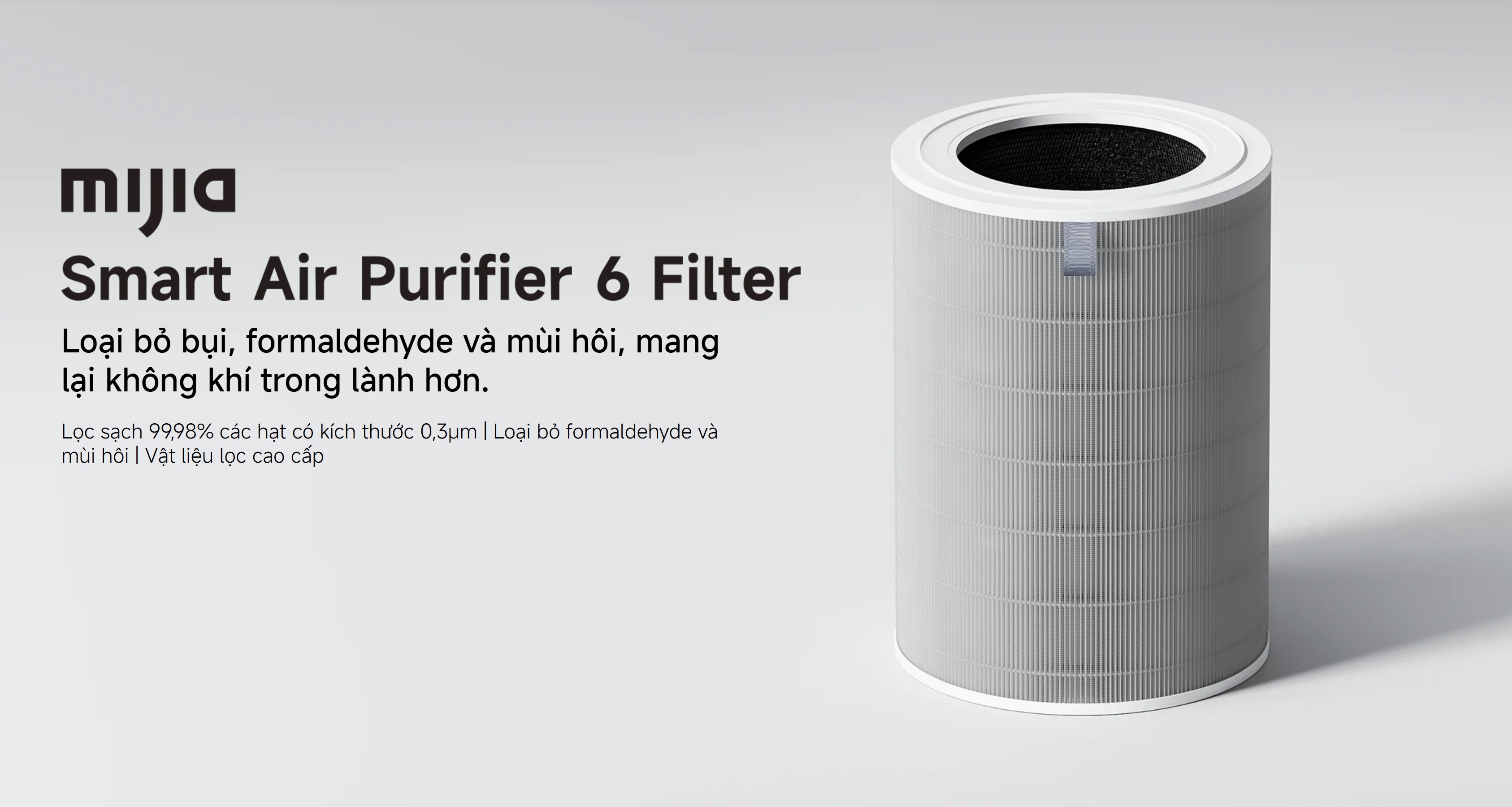 Lõi lọc không khí Xiaomi Mijia Smart Air Purifier 6 Filter - Hàng Chính Hãng