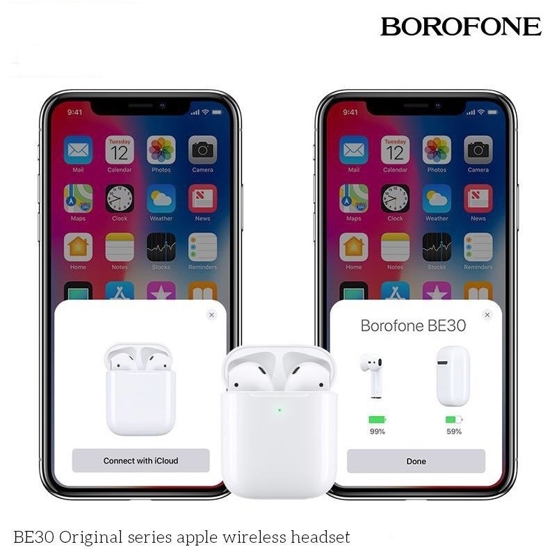 Tai nghe ko dây Bluetooth 5.0 Borofone BE30 Plus - Tai nghe bluetooth - Hàng chính hãng