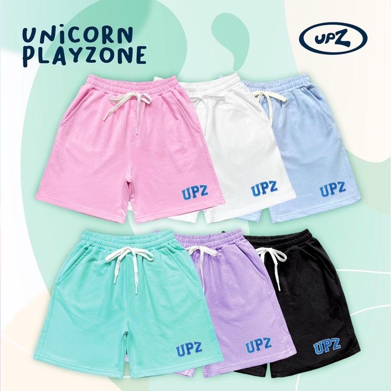 UPZ Quần Shorts Thun Thêu Chữ UPZ (6 Màu)