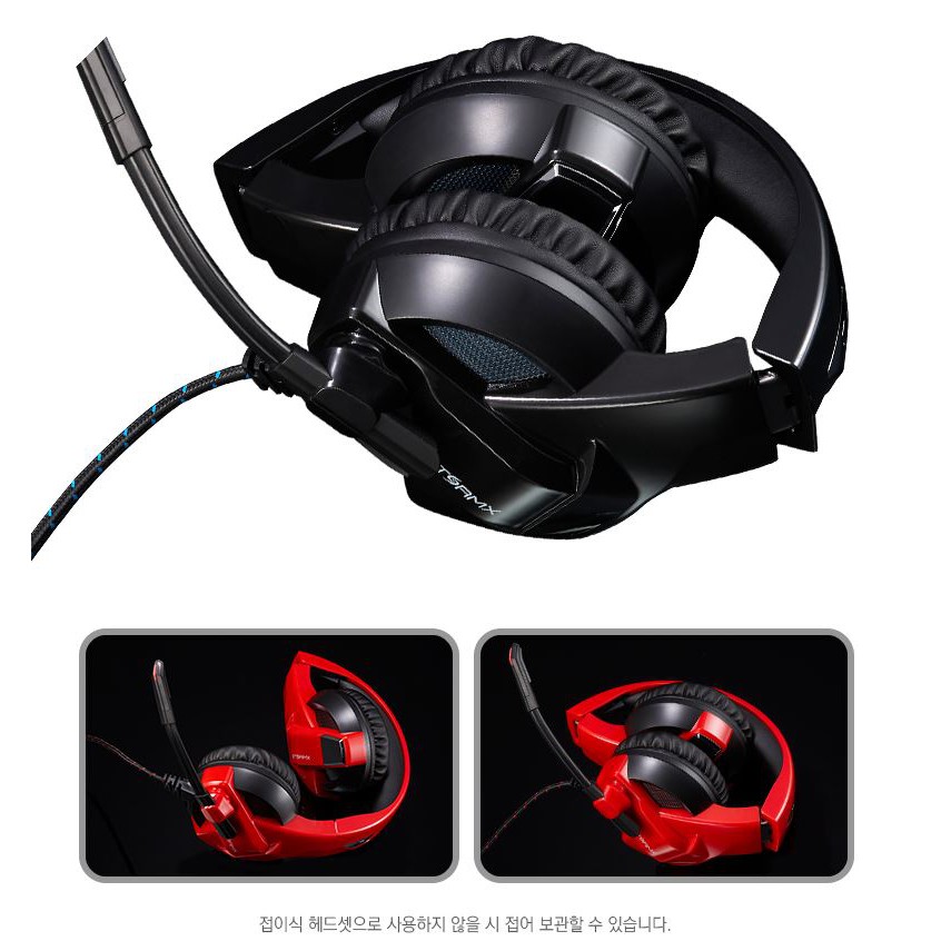 Tai nghe chụp tai Gaming XENICS STORMX H4 7.1 Surround - HÀNG CHÍNH HÃNG