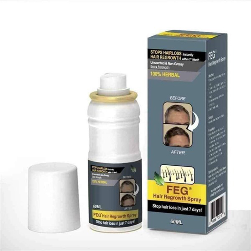 Xịt mọc tóc Feg - Siêu kích mọc tóc hiệu quả sau 15 ngày sử dụng 60ml