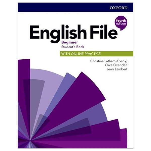 Hình ảnh English File: Beginner: Student's Book 4th Edition And Student Resource Centre Pack