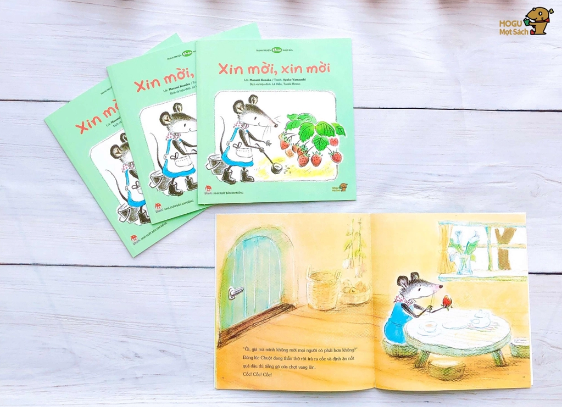 Ehon - Mọt Sách Mogu - Xin Mời, Xin Mời