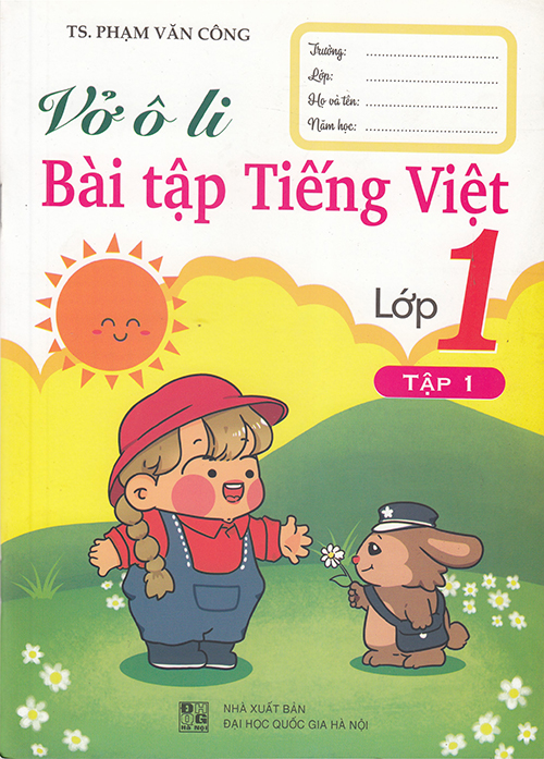 Sách - Vở ô li bài tập Tiếng Việt lớp 1 tập 1